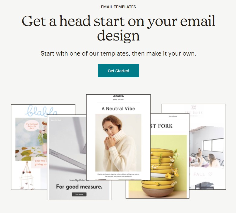 Mailchimp Email Template Screenshot